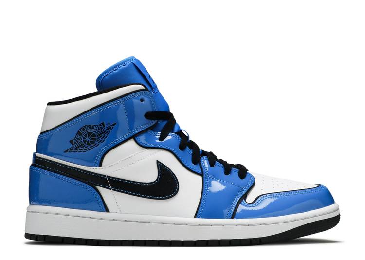 AIR JORDAN 1 MID ‘SIGNAL BLUE’