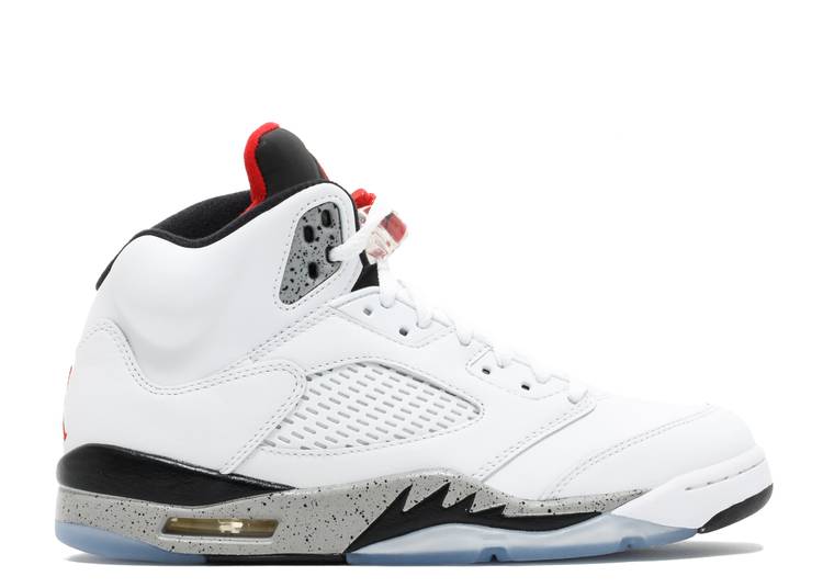 JORDAN RETRO 5 ‘WHITE CEMENT’