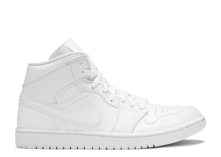 AIR JORDAN 1 MID ‘TRIPLE WHITE’