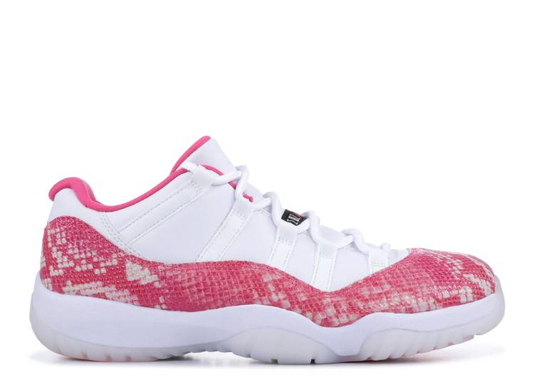 JORDAN RETRO 11 LOW ‘PINK SNAKESKIN’