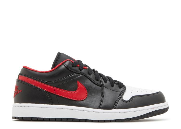 AIR JORDAN 1 LOW ‘BLACK FIRE RED WHITE’