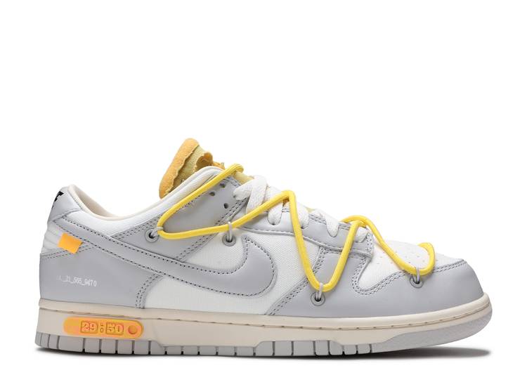 SB DUNK LOW OFF-WHITE ‘LOT 27 OF 50’