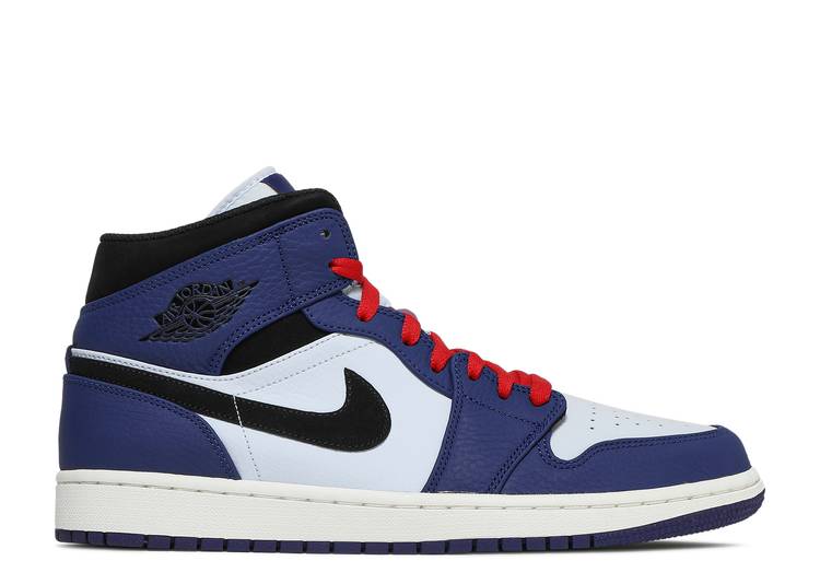 AIR JORDAN 1 MID ‘NAVY BLUE RED’