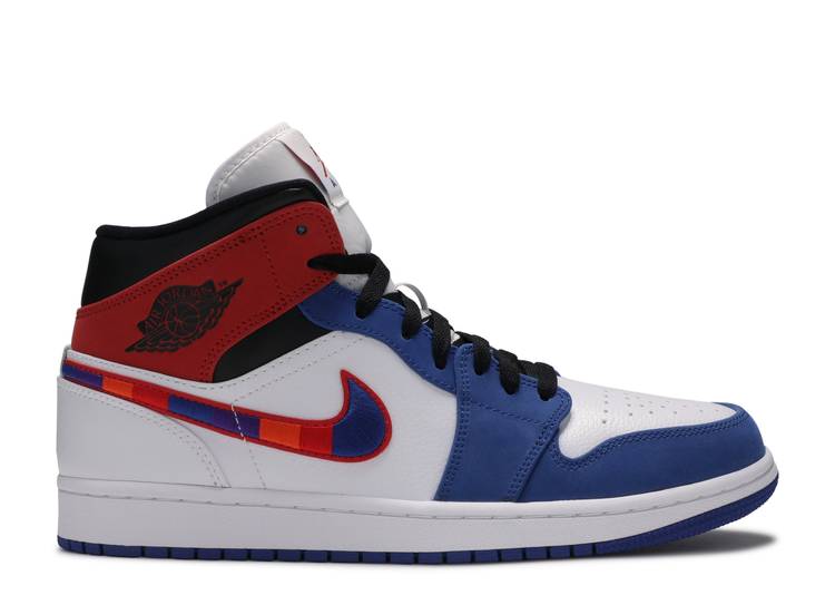 AIR JORDAN 1 MID ‘MULTICOLORED SWOOSH’