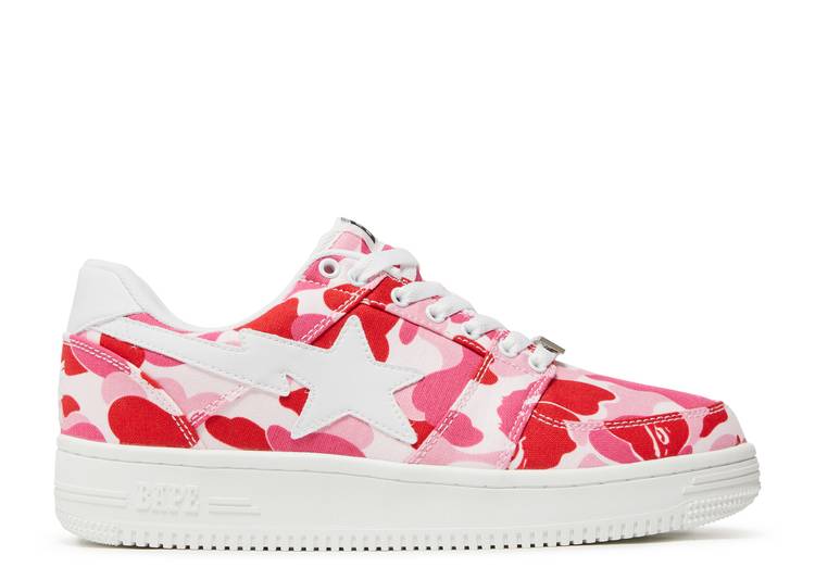 BAPESTA ‘ABC CAMO PINK’