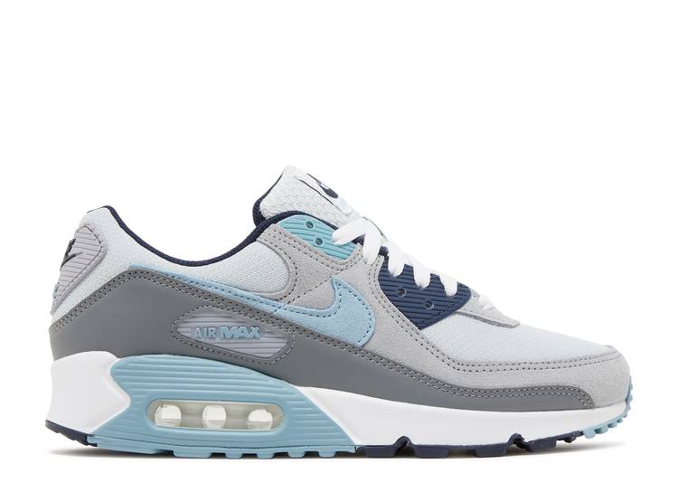 AIR MAX 90 ‘PURE PLATINIUM WORN BLUE’