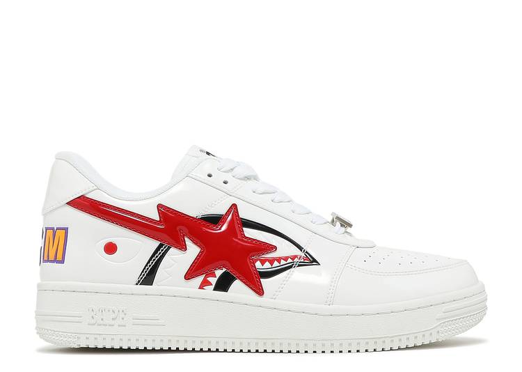 BAPESTA ‘SHARK FACE WHITE’