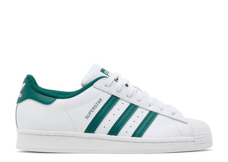 ADIDAS SUPERSTAR ‘WHTIE COLLEGIATE GREEN’