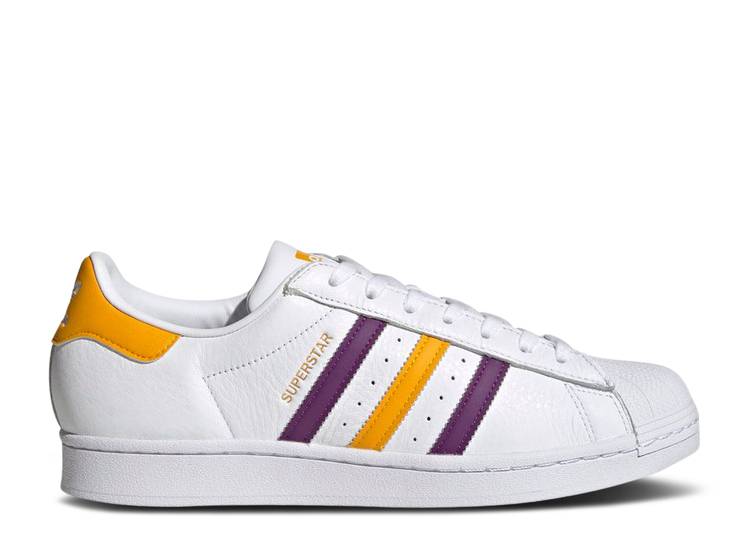 ADIDAS SUPERSTAR ‘WHITE GOLD PURPLE’